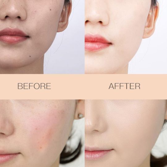 SUNISA Foundation Base with Water proof Mushroom Head Air Cushion | BB CC Cream Moisturizing Liquid Foundation