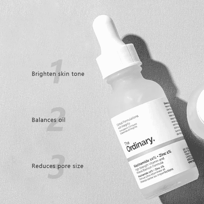 THE ORDINARY NIACINAMIDE 10% + ZINC 1% (30 ML) l Premium Replica