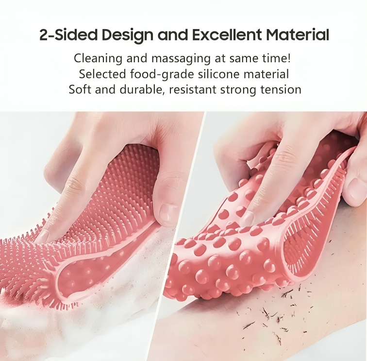 Silicone Body Brush | Soft Bristles for Daily Shower