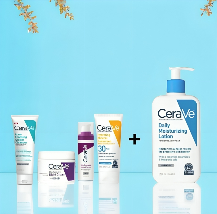 CeraVe 5-in-1 Skincare Bundle